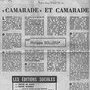 Ph. S., "Camarade" et camarade (le texte intégral)