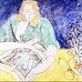 Matisse. Liseuse à la table jaune (1944)