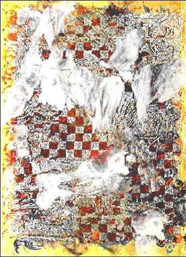  Laversine, 2003-2005. Peinture ? la cire sur toile. 185 x 135 cm.</font> 